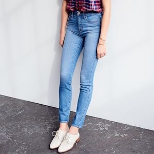 Madewell 10" High Rise Skinny Jeans Rosedale Sz 29